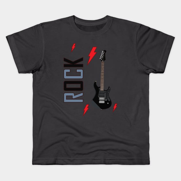 Rock Kids T-Shirt by EmarDesign